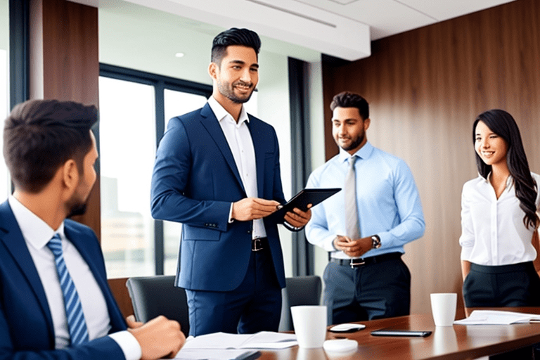 business presentation