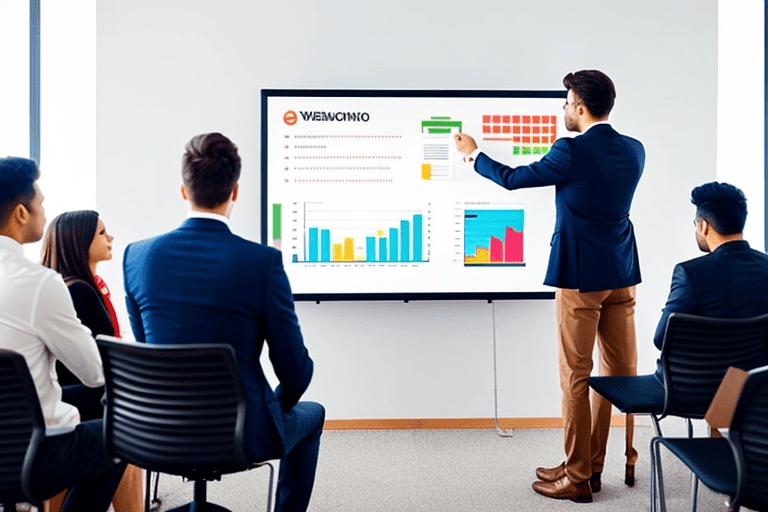 A video of a marketing agency presenting their video marketing services